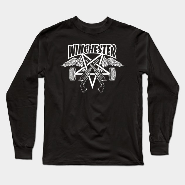 Whinchester Magazine Long Sleeve T-Shirt by manospd